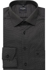 OLYMP Luxor Modern Fit Hemd silbergrau, Faux-uni