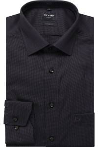 OLYMP Luxor Modern Fit Hemd viola, Faux-uni