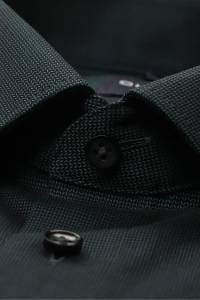 OLYMP Luxor Modern Fit Hemd dunkelgrün, Faux-uni