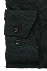 OLYMP Luxor Modern Fit Hemd dunkelgrün, Faux-uni
