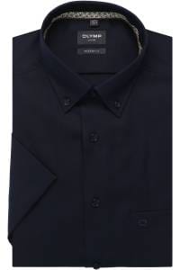 OLYMP Luxor Modern Fit Hemd marine, Faux-uni