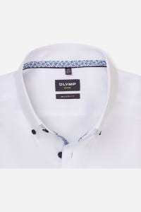 OLYMP Luxor Modern Fit Hemd weiss, Faux-uni