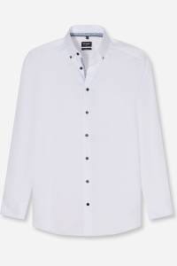 OLYMP Luxor Modern Fit Hemd weiss, Faux-uni