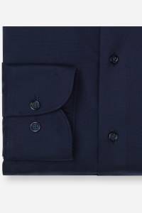 OLYMP Luxor Modern Fit Hemd marine, Einfarbig