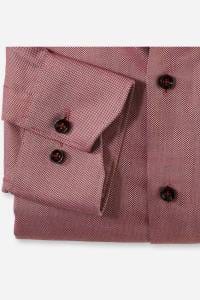 OLYMP Luxor Modern Fit Hemd rot, Einfarbig