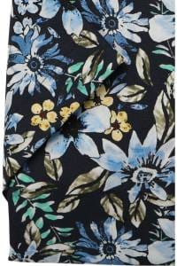 OLYMP Luxor Modern Fit Hemd marine, Bedruckt