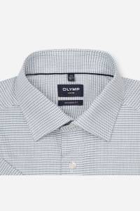 OLYMP Luxor Modern Fit Hemd grün, Faux-uni