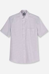 OLYMP Luxor Modern Fit Hemd violett, Gemustert