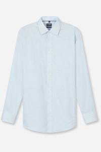 OLYMP Luxor Modern Fit Hemd blau, Kariert