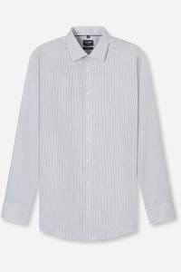 OLYMP Luxor Modern Fit Hemd hellbraun, Gemustert