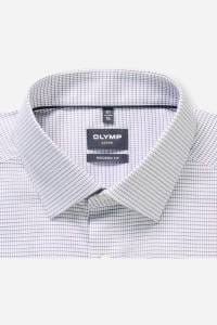 OLYMP Luxor Modern Fit Hemd violett, Gemustert