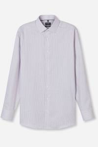 OLYMP Luxor Modern Fit Hemd violett, Gemustert