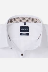 OLYMP Luxor Modern Fit Hemd weiss, Faux-uni
