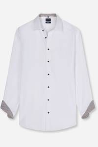 OLYMP Luxor Modern Fit Hemd weiss, Faux-uni