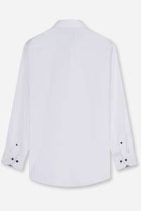 OLYMP Luxor Modern Fit Hemd weiss, Faux-uni