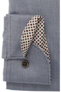 OLYMP Luxor Modern Fit Hemd blau, Faux-uni
