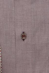 OLYMP Luxor Modern Fit Hemd bordeaux, Faux-uni