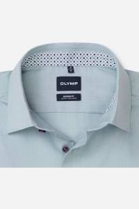 OLYMP Luxor Modern Fit Hemd grün, Faux-uni