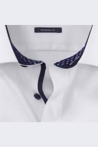 OLYMP Luxor Modern Fit Hemd weiss, Einfarbig