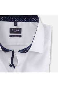 OLYMP Luxor Modern Fit Hemd weiss, Einfarbig