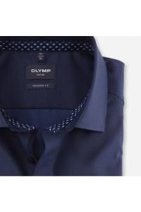 OLYMP Luxor Modern Fit Hemd nachtblau, Einfarbig