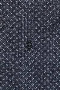OLYMP Luxor Modern Fit Hemd marine, Bedruckt