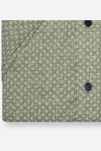 OLYMP Luxor Modern Fit Hemd grün, Bedruckt