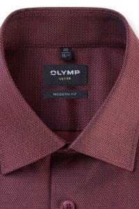 OLYMP Luxor Modern Fit Hemd koralle, Faux-uni
