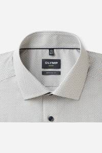 OLYMP Luxor Modern Fit Hemd natur, Bedruckt