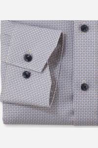 OLYMP Luxor Modern Fit Hemd natur, Bedruckt