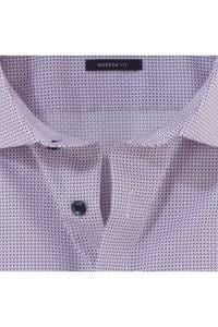 OLYMP Luxor Modern Fit Hemd rose, Bedruckt
