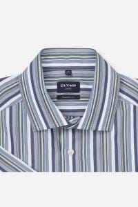 OLYMP Luxor Modern Fit Hemd blau, Gestreift