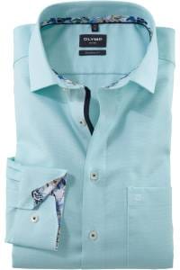 OLYMP Luxor Modern Fit Hemd mint, Faux-uni