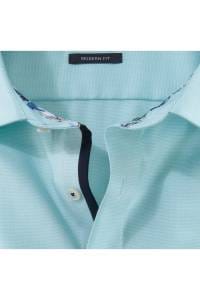 OLYMP Luxor Modern Fit Hemd mint, Faux-uni