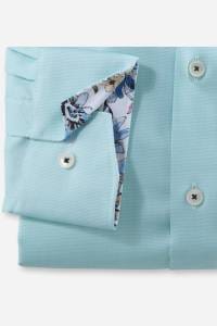 OLYMP Luxor Modern Fit Hemd mint, Faux-uni