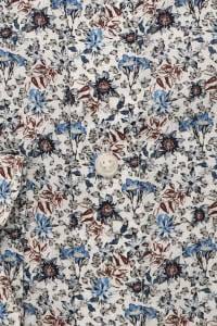 OLYMP Luxor Modern Fit Hemd weiss, Bedruckt
