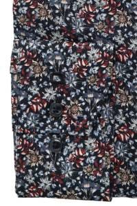 OLYMP Luxor Modern Fit Hemd marine, Bedruckt