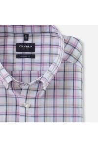 OLYMP Luxor Modern Fit Hemd pink, Kariert