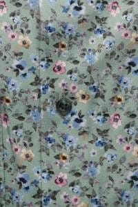 OLYMP Luxor Modern Fit Hemd hellgrün, Blumen