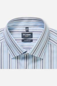 OLYMP Luxor Modern Fit Hemd bleu, Gestreift