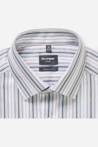 OLYMP Luxor Modern Fit Hemd hellrose, Gestreift