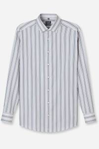 OLYMP Luxor Modern Fit Hemd hellrose, Gestreift