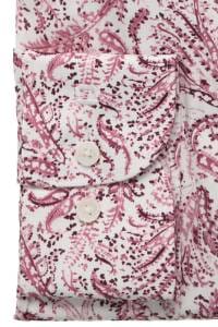 OLYMP Luxor Modern Fit Hemd rot, Bedruckt