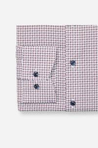 OLYMP Luxor Modern Fit Hemd chianti, Bedruckt