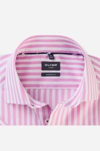OLYMP Luxor Modern Fit Hemd pink, Gestreift