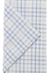 OLYMP Luxor Modern Fit Hemd blau, Kariert