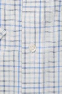 OLYMP Luxor Modern Fit Hemd blau, Kariert