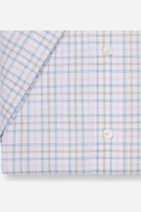 OLYMP Luxor Modern Fit Hemd pink, Kariert