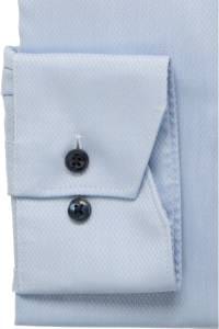 OLYMP Luxor Modern Fit Hemd bleu, Faux-uni