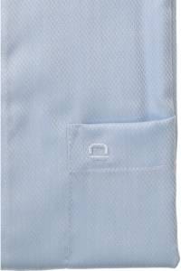 OLYMP Luxor Modern Fit Hemd bleu, Faux-uni